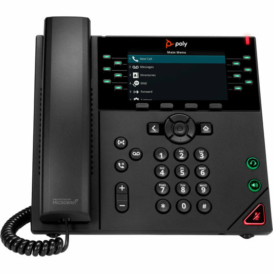 Vvx 450 12-Line Ip Phone - 2200-48840-025, 8b1l7aa#Ac3