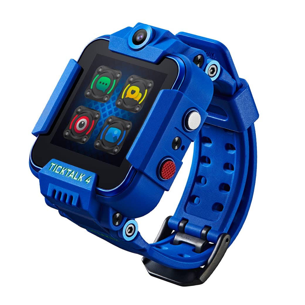 4 Unlocked 4g Lte Kids Smart Watch Phone With Gps Tracker, Combines Video, Voice And Wi-Fi Calling, Messaging, 2x Cameras & Free Streaming