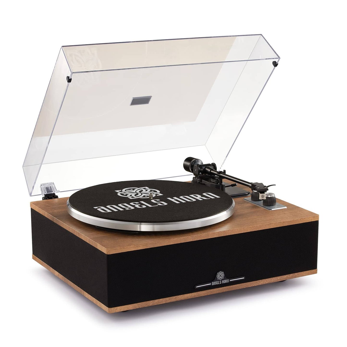 Vinyl Record Player, Bluetooth Turntable With Built In Speakers Phono Preamp, High Fidelity Turntables For Vinyl Records With Magnetic