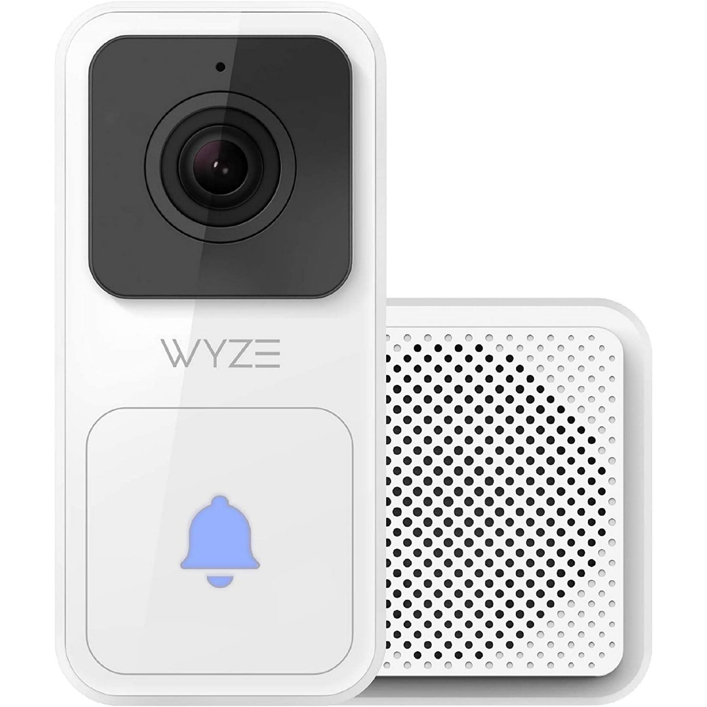 Video Doorbell + Chime Hardwired Weatherproof Night Vision 1 Year Of Cam Pl