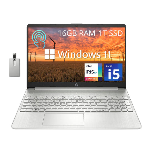 15 15.6 Full Hd Business Laptop Computer [Windows 11 Pro] Intel 4-Core I5-1135g7 (Beats I7-1065g7) 16gb Ram 512gb Pcie Ssd Iris Xe Graphic