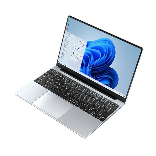 15.6 Inch Laptop Intel Celeron N5095, 16gb Ram, 512gb Ssd, Win 11 Pro, Backlit Keyboard, Wifi & Bluetooth, Silver