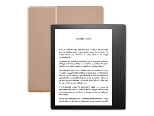 Version Kindle Oasis Now With Adjustable Warm Light - 8 Gb, Graphite