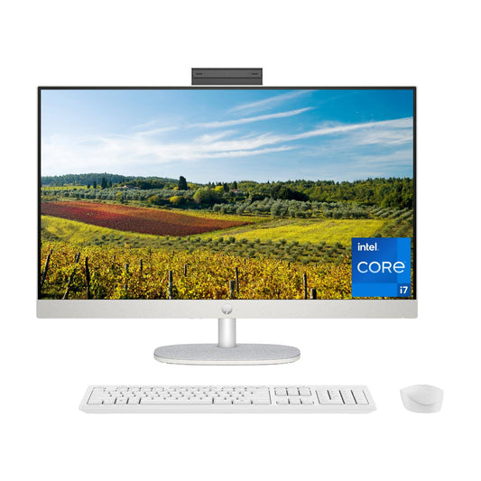 27 Inch All-In-One Desktop Pc, Fhd Display, 13th Generation Intel Core I7-1355u, 12 Gb Ram, 512 Gb Ssd, Intel Iris Xe Graphics, Windows 11 Pro,