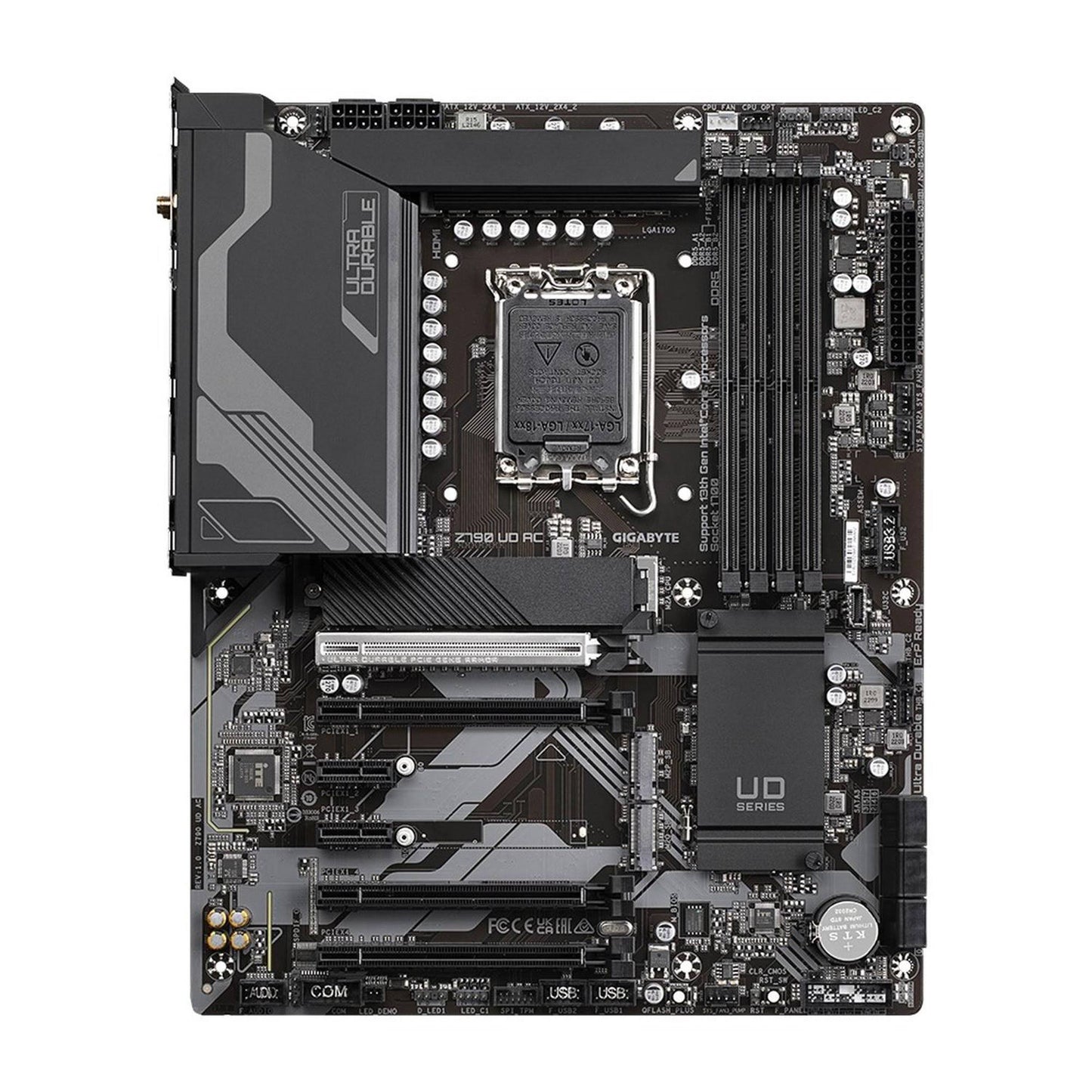 Z790 D Ax Motherboard - Supports Intel Core 14th Gen Cpus, 12+1+1 Phases Digital Vrm, Up To 7600mhz Ddr5 (Oc), 3xpcie 4.0 M.2, Wi-Fi 6e, 2.5