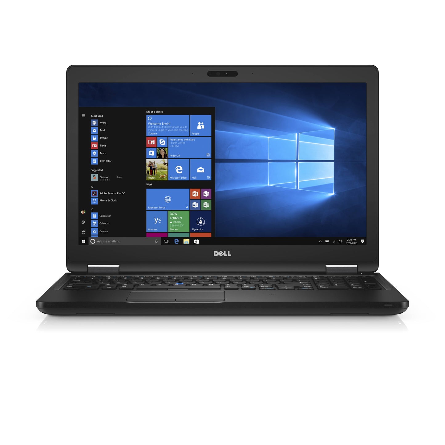 3380 13.3 Touchscreen Laptop Intel Core I5-7200u 7th Gen, 8gb Ram 500gb, Wifi, Hdmi, Tpm 2.0, Bluetooth, Webcam, Windows 10