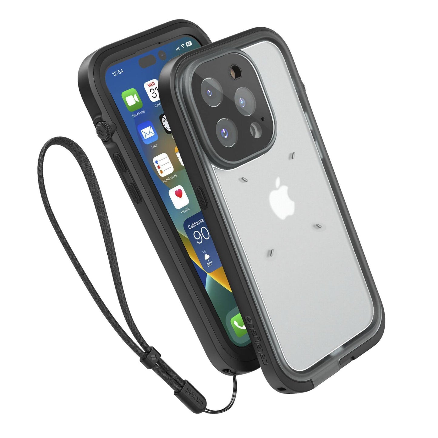 Waterproof Total Protection Case For Iphone 14 Pro, 5x More Waterproof, Highly Responsive Screen And Face Id, Perfect P