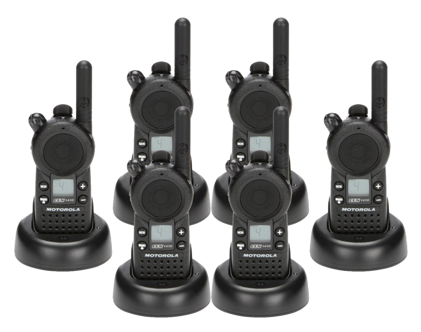 3 Pack Of Cls1410 Two Way Radio Walkie Talkies (Uhf)