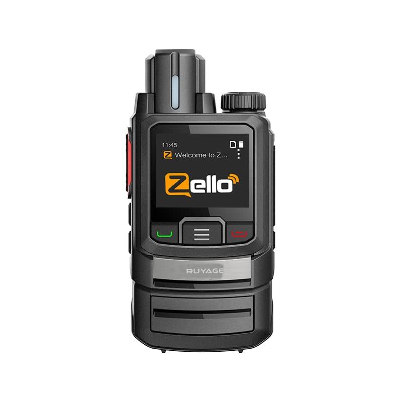 Zl20 Walkie Talkie Phones Zello Ptt Button App Mobile Radio 3g/4g Network 100 Miles Long Range Smartphone Wireless Wifi Bluetooth-Function