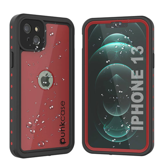 13 Waterproof Ip68 Case,  [Red] [Studstar Series] [Slim Fit]