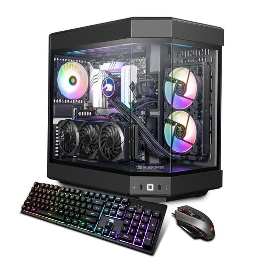 Y60 Black Gaming Pc Computer Desktop, Intel Core I9 14900kf, 32gb Ddr5 5600 Rgb , 2tb Nvme