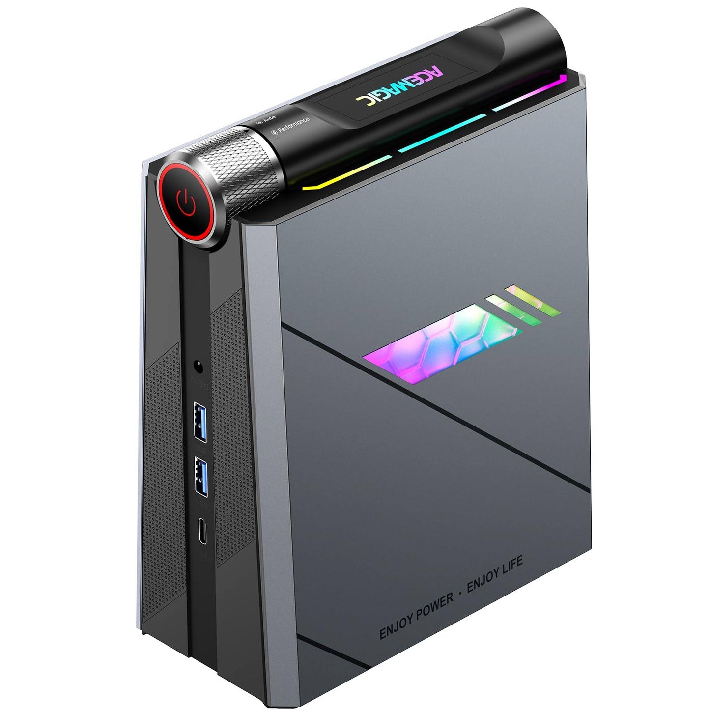 [Mini Gaming Pc] Intel Core I9-11900h, Up To 4.9ghz, 16gb Ddr4 Dual Channel 512gb M.2 Nvme Ssd, Mini Pc [3 Adjustable Mode/Rgb Lights] Mini