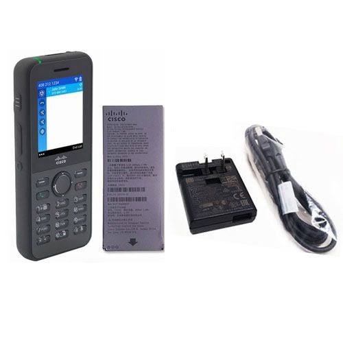 Unified Wireless Ip Phone 8821 - Cordless Extension Handset - With Bluetooth Interface - Ieee 802.11a/B/G/N/Ac (Wi-Fi) - Sip - 6 Lines