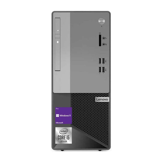 V50t Gen 2 Business Tower Desktop, Intel Core I5-10400, 16gb Ram, 512gb Ssd, Dvd-Rw, Hdmi, Rj-45, Dp, Wi-Fi, Windows 11 Pro, Black