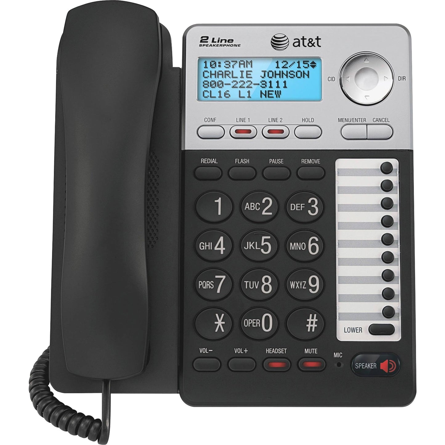 2 Line Corded Speakerphone