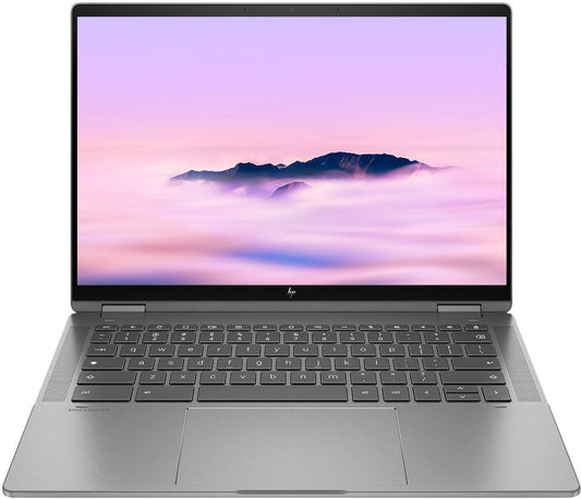 2-In-1 14 Wide Ultra Xga Touch-Screen Chromebook Plus Laptop - Intel Core I3 - 8gb Memory - 256gb Ssd - Mineral Silver