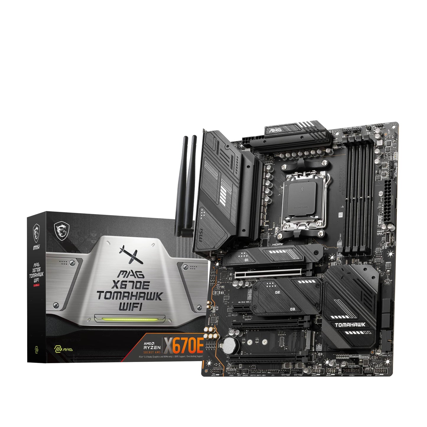 X670e Mag Tomahawk Wifi Amd Am5 Atx Motherboard