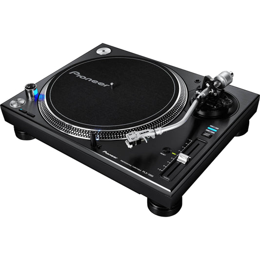 (2) Plx-1000 Direct Drive Turntables With Djm-450 2-Channel Mixer & Ata Cases Professional Dj Package