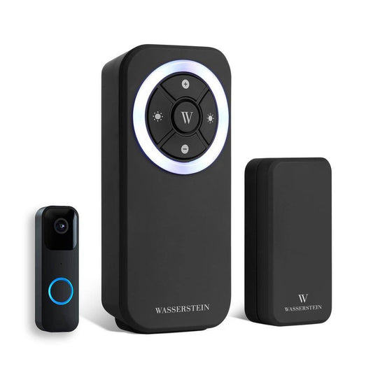 Wireless Doorbell Chime Compatible With Blink Video Doorbell - Never Miss A Visitor With Your Blink Video Doorbell (1 Pack, Black)