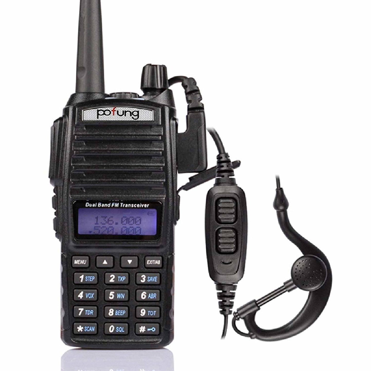 Uv-82 High Power Radio Ham Handheld 2 Way Black