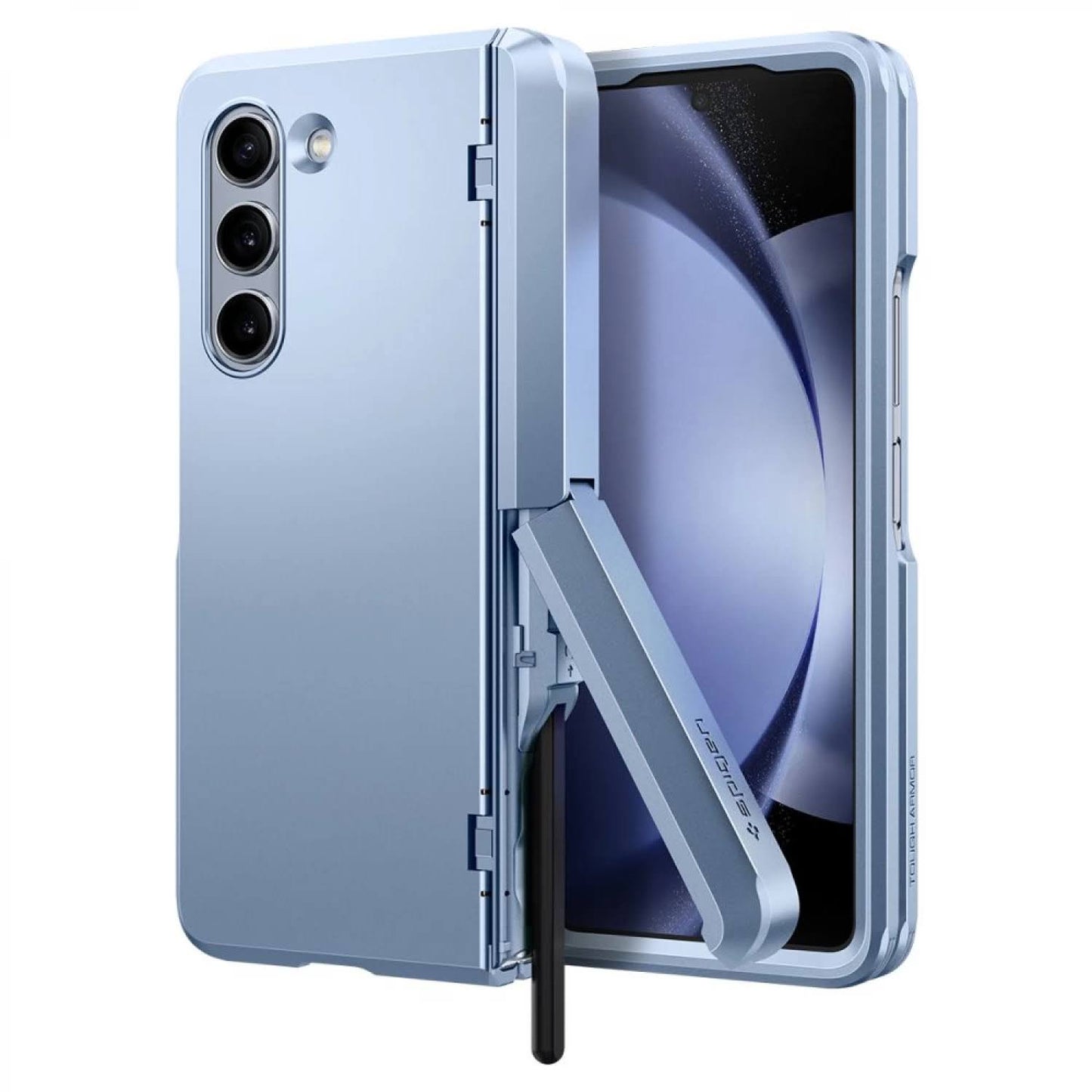 Z Fold 5 Case Tough Armor Pro - .Com Official Site Sierra Blue / Backordered: (Ships In 5 Business Days)