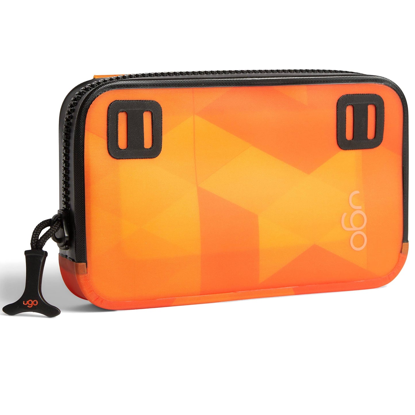 Waterproof Phone Pouch - Orange Geo By